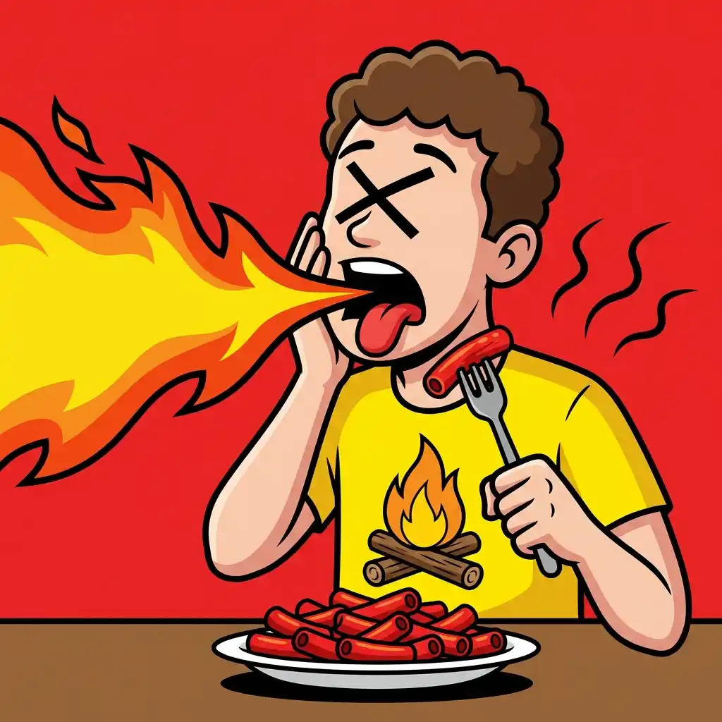 Cartoon illustration