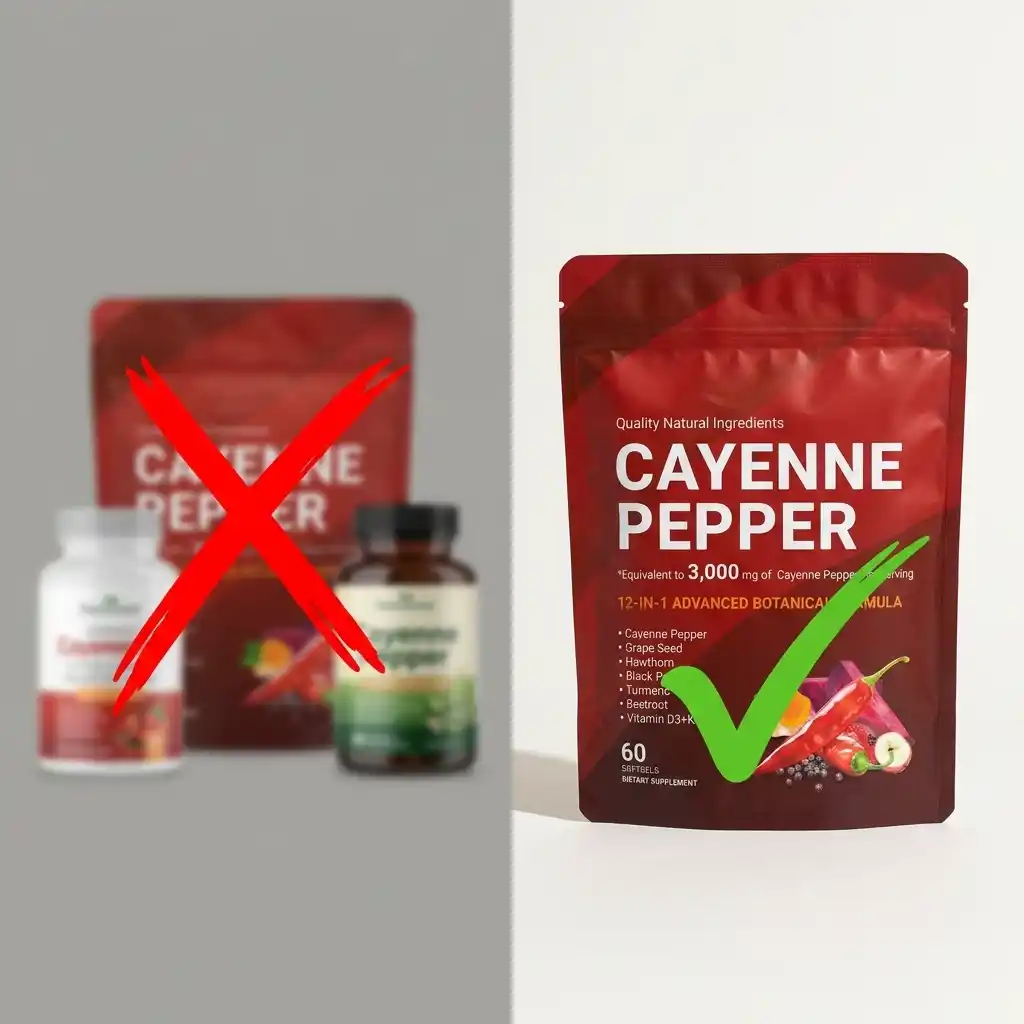 Comparison graphic